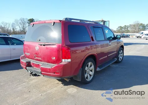 2008 Nissan Armada Le из США, поврежденный, VIN 5N1AA08C88N632058